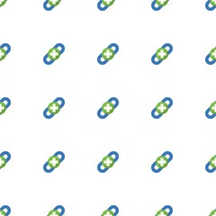 link building icon pattern seamless isolated on white background