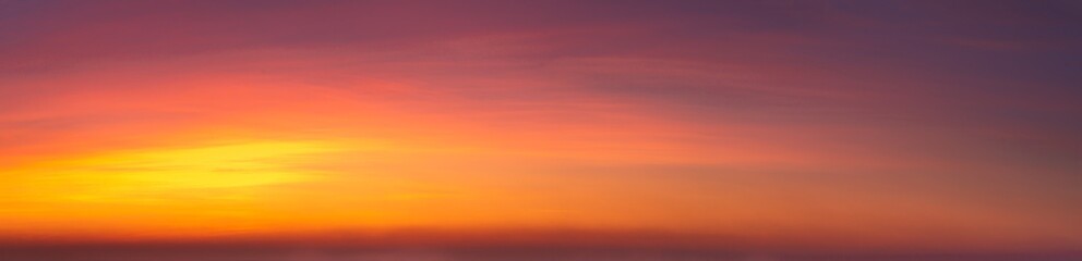 Fototapeta premium Fantastic clouds at sunrise