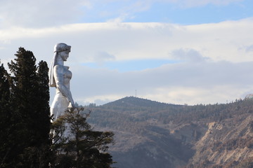 Matka Gruzja, posąg w Tbilisi