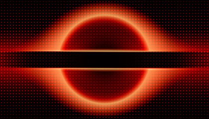 Abstract dotted background with place for text in center