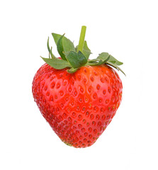  strawberry isolated on white background