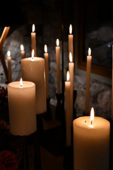 velas encendidas