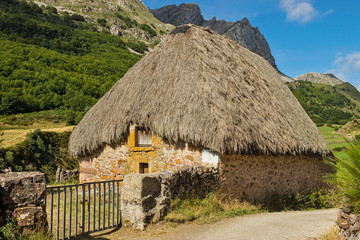 Fototapeta na wymiar Somiedo natural park in Asturias province, Spain