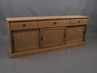 Classy and Modern Luxury Wooden Storage Buffet Cabinet for Home Interiors Furniture in Isolated Background