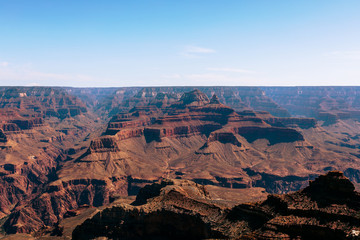 Fototapeta na wymiar Grand Canyon National Park seen from Desert View