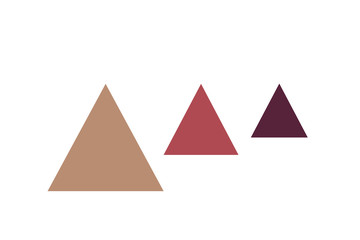 abstract triangle icon