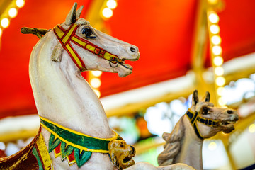 old wooden horse