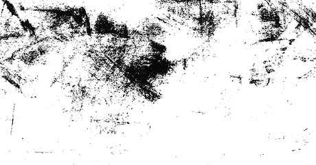 Vector brush sroke texture. Distressed uneven grunge background. Abstract distressed vector illustration. Overlay over any design to create interesting effect and depth. Black isolated on white. EPS10