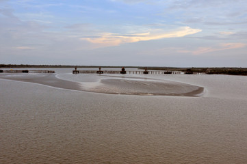 MATLA RIVER NEAR SOTH 24 PARGANA WEST BENGAL