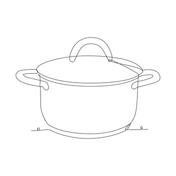 Cooking Pot Sketch Cliparts, Stock Vector and Royalty Free Cooking Pot  Sketch Illustrations
