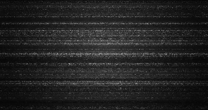 Animation noise flickers in analog video and digital TV. Glitch effect to screen with bad or damage signal. Random dot pixel pattern. Abstract monochrome interference in VHS or VCR video record