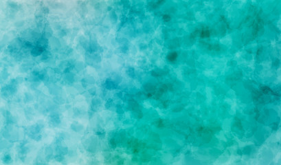 Modern grunge surface in green and blue tones. Random paint smears on paper. Mixed media texture