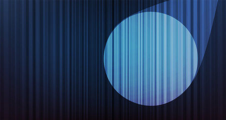 Vector Vintage Blue curtain background with Stage light,Hight Quality and modern style.