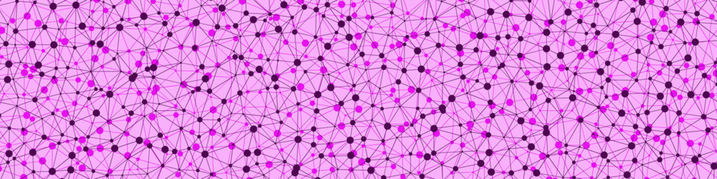 Abstract Low Polygon Mesh Generative Art background illustration