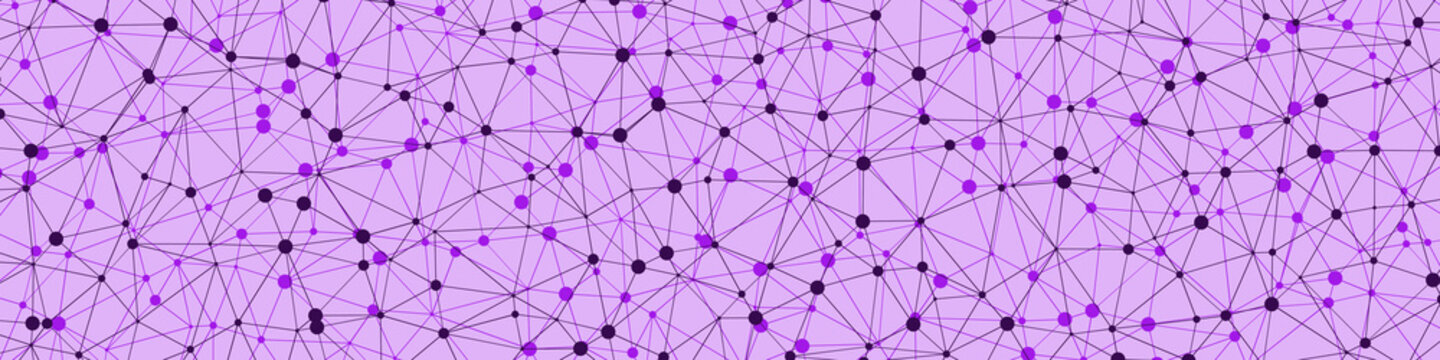 Abstract Low Polygon Mesh Generative Art background illustration