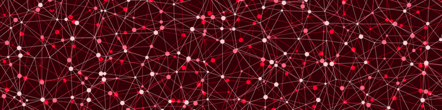 Abstract Low Polygon Mesh Generative Art background illustration