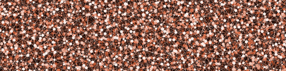 Abstract Low Polygon Mesh Generative Art background illustration