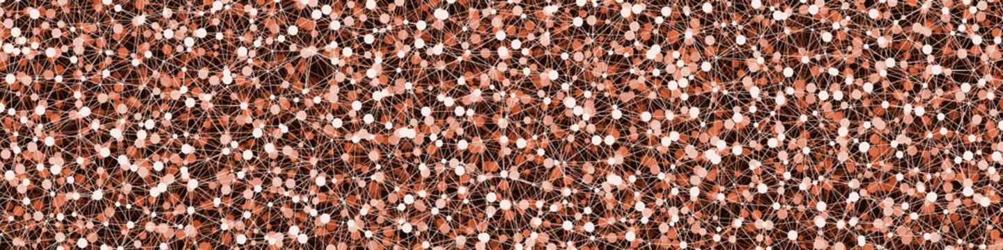 Abstract Low Polygon Mesh Generative Art background illustration