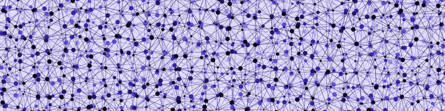 Abstract Low Polygon Mesh Generative Art background illustration