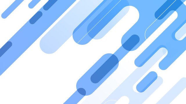 Set of 3 Abstract Liquid Background Loops. Stylized animations of random lozenge shapes with parallax diagonal movement on light backgrounds.