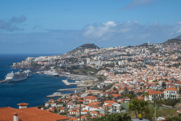 Naklejka na ściany i meble Funchal Madeira