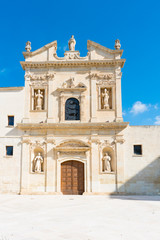 Fototapeta premium Church Santa Maria di Ogni Bene, Lecce, Italy