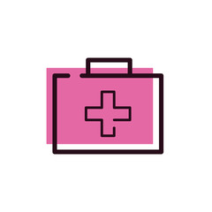 medical kit accessory isolated icon