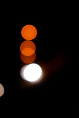 Abstract blurred night lights