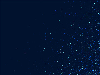 Dark Effect Vector Star Border. Blue Cosmos 