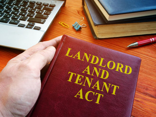 Landlord and tenant act law about property rent.