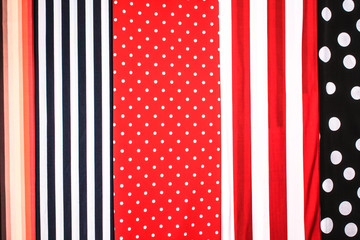Colorful fabrics