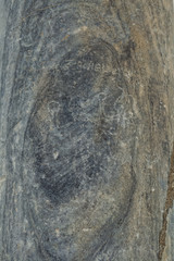 Historical site of Perge or Perga in Antalya, Turkey. Vast remains of prosperous Roman city. Ancient Perge city existed from X century before Christ till VIII of our era. Vertical photography.