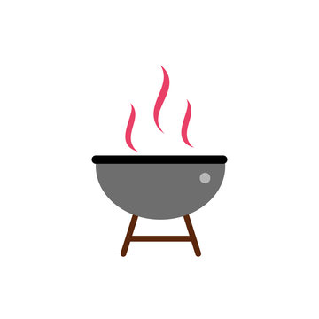 oven bbq accessory isolated icon