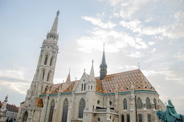 Matthias Church in Budapest - Iglesia de Matthias en Budapest.
