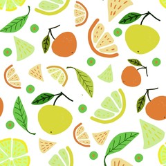 fruits seamless pattern