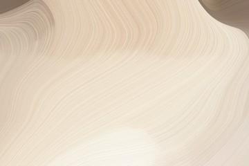 artistic wave fluid lines with modern waves background design with bisque, pastel brown and tan color