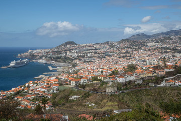 Naklejka na ściany i meble Funchal Madeira Portugal
