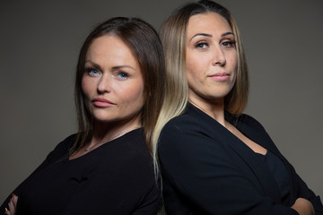 Coupe de femme en studio