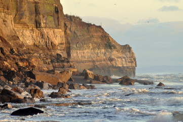 Puerto saavedra beach in Chile