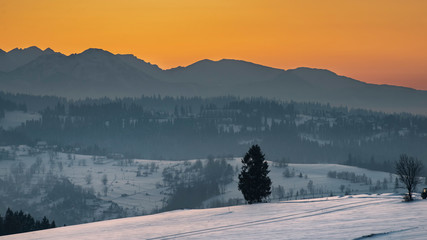 Tatra Mountains - the most beautiful mountains in Poland.
