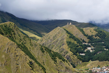 Georgia, Caucasus:  Tsminda Gergeti Trinity Church