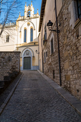 Fototapeta na wymiar In the medieval town Gerona .