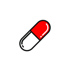 Medicinal product vector image.