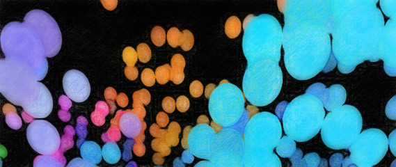 Abstract interior wall art print for decorate everything, naive contemporary style artwork with chaotic paint strokes and splashes, modern painting background texture in creative design idea