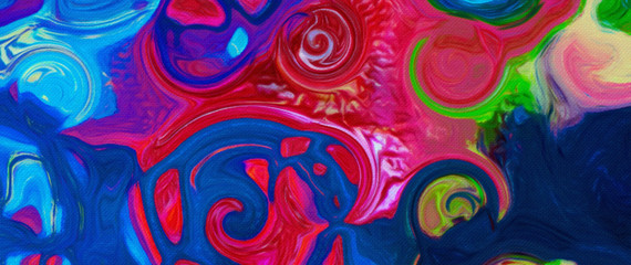 Fototapeta premium Wall art. Art poster. Stock. Abstract painting in oil. Pattern for creating design postcard, invitation, web or banner. Canvas prints. Watercolor and acrylic mixed modern drawing. Impressionist style.