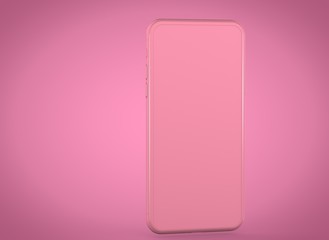 smartphone device digital 3d rendering