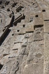 Roman Amphitheatre, Excavations in Lecce, Italy 
