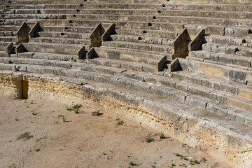 Roman Amphitheatre, Excavations in Lecce, Italy 