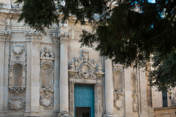 Santa Chiara Church in Lecce, Italy