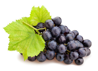blue grapes